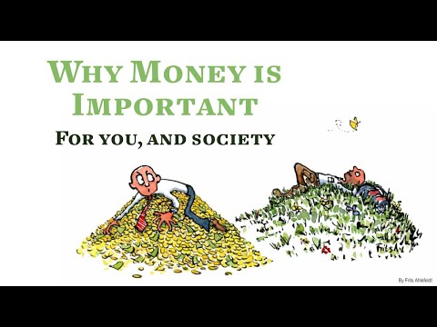 Miksi raha on t&#228;rke&#228;&#228; yhteiskunnalle?