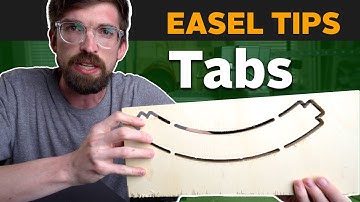 Easel Tips - How to Use Tabs | CNC Software