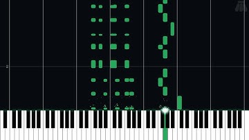 Every Day is Night - VA-11 HALL-A: Cyberpunk Bartender Action - Intermediate Piano Tutorial