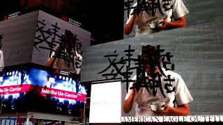 20180129 Times Square Midnight Moment