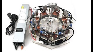 8-stage stator brushless internal rotor motor pseudo-perpetual motion machine aliexpress
