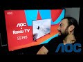 AOC - Roku TV 43S5195 (apresentando o aparelho)