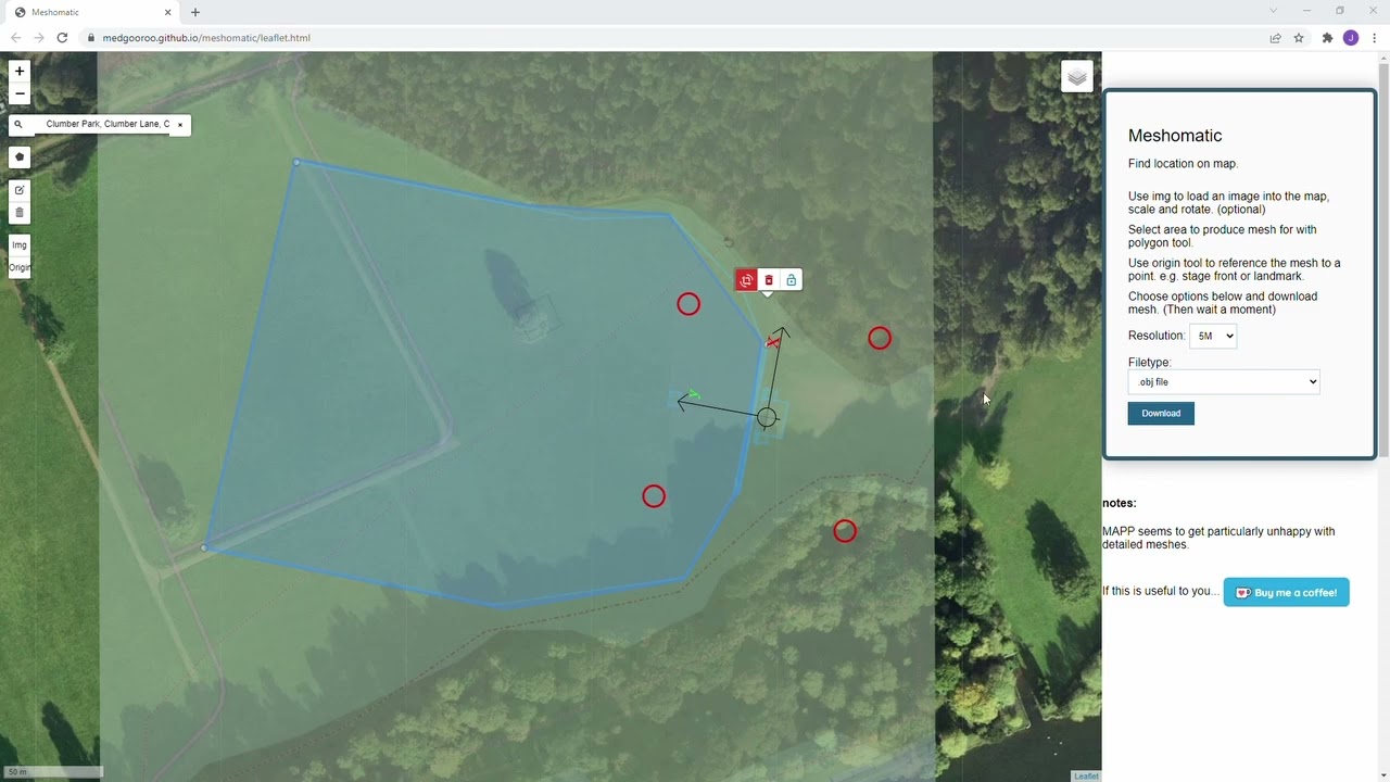 Meshomatic example with L-Acoustics Soundvision