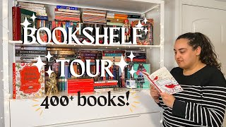 My Chaotic BOOKSHELF TOUR! {Bookmas Day 3}