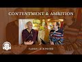 Contentment and ambition with yangsi rinpoche