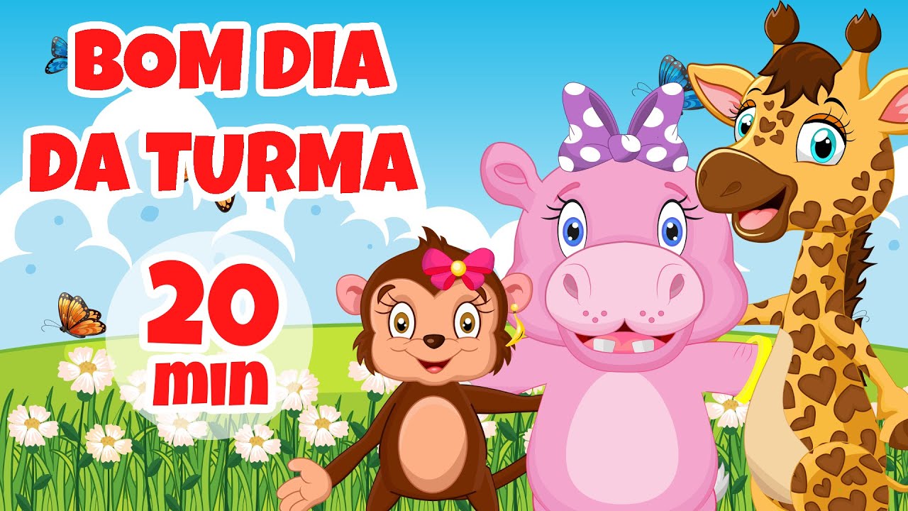 Bom dia da Turma - Giramille 20 min | Desenho Animado Musical