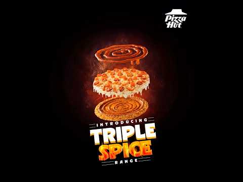 Introducing Pizza Hut’s New Triple Spice Range!