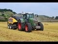 Fendt 939 & New Holland 1290 BB Baling Straw