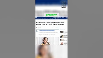 Find Your Hidden Money: Unclaimed Property Explained