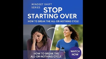 Stop Starting Over — How to Break the All or Nothing Cycle
