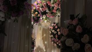 Stunning Wedding Decoration Setup ✨ | Pixel Palette Studios #shorts #weddingdecoration #weddingstage
