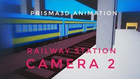 How to create railway station in prisma3d | Camera 2 #kaizengovind #prisma3d #prisma3dtutorial