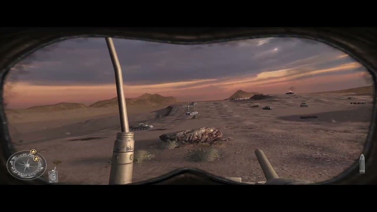 CALL OF DUTY 2 GAMEPLAY PART 8 (The Tank Squadrons 88 Ridge) - YouTube