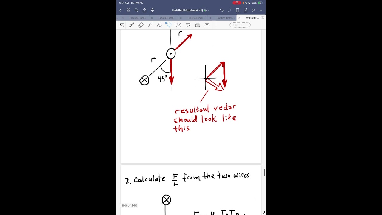 Corrected: Vector forces between current carrying wires