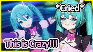 Ironmouse Gets Emotional Seeing Hatsune Miku Wearing Her Outfit