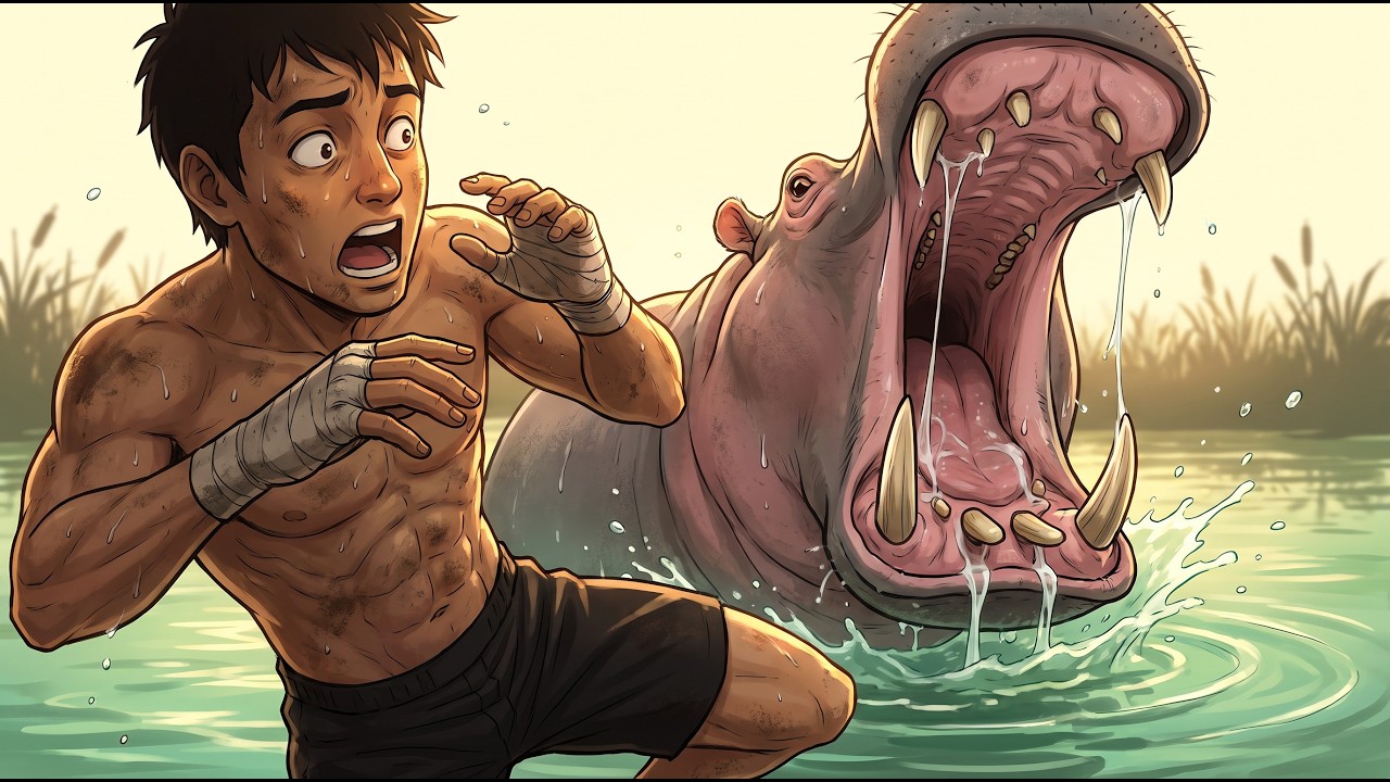 10 UFC Fighters vs. A Hippo: The Most Dangerous Fight Ever?