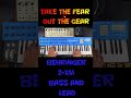 Behringer 2-xm Bass and Lead #behringer #behringer2xm #synthesizer #electronicmusic #music