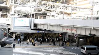 緊急事態宣言の大阪　朝の通勤風景