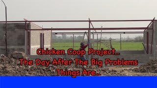 Chicken Coop Project The Day After The Big Problems
