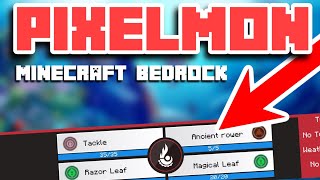 Minecraft Bedrock Pokémon Addon Update Video | Updated Battle System | New Trainer's, and CLAIMS! screenshot 3