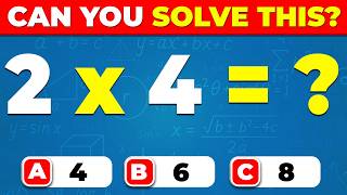 Can You Pass The Final 10 Math Questions Without A Calculator?