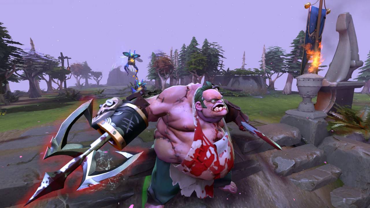 The abscesserator. Pudge хук Immortal.