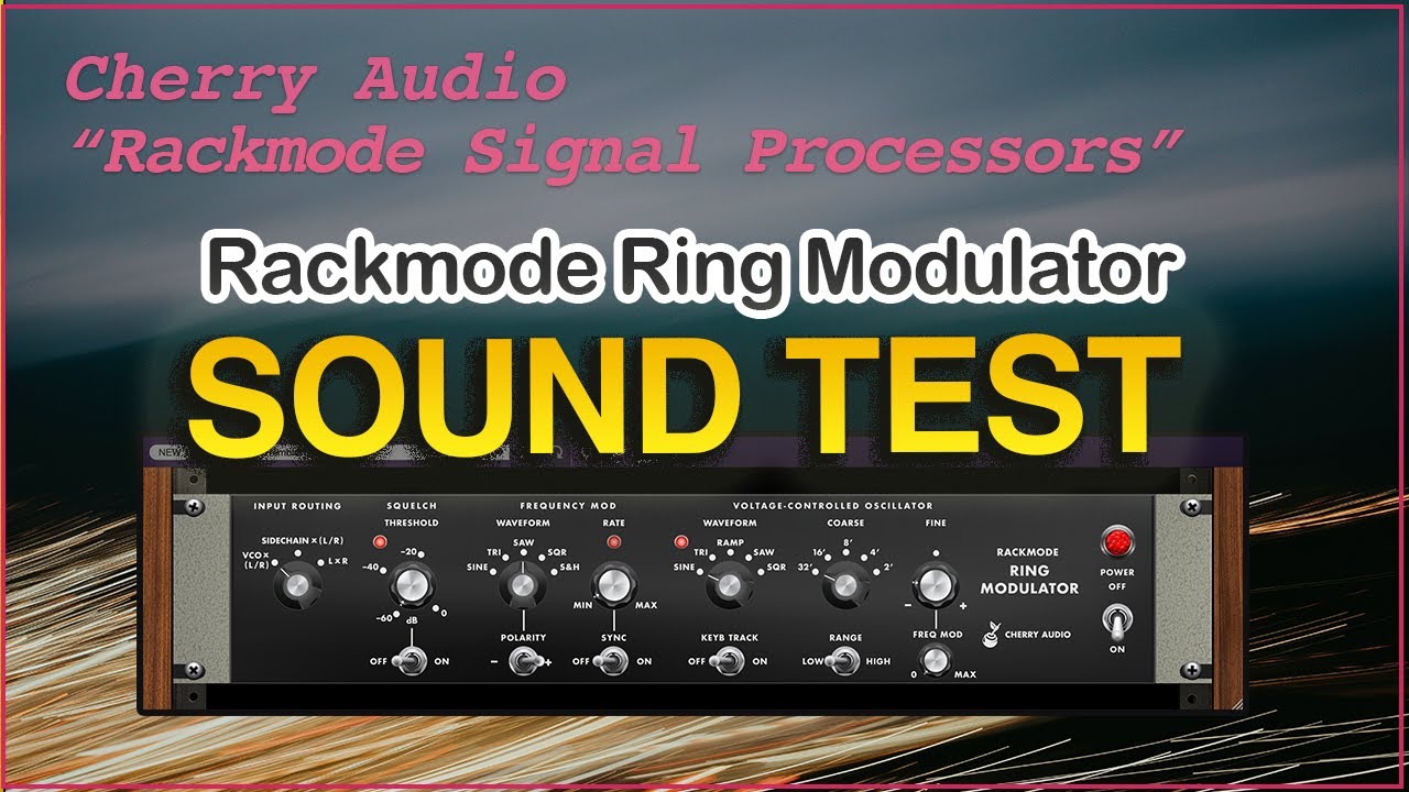 Rackmode Ring Modulator(Rackmode Signal Processors by Cherry Audio