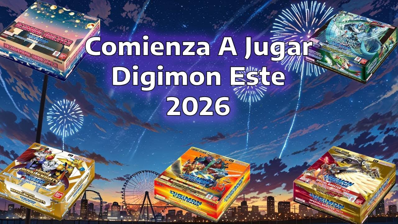 2026 El Mejor Momento Para Comenzar A Jugar Digimon TCG