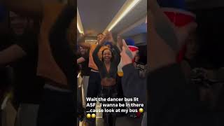 Cardi B shows off her separate tour studio bus that she is using to record her next album