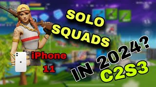 CHAPTER 2 SEASON 3 IN 2024 ON iPhone 11 |19 KILLS | 60 FPS GAMEPLAY | FORTNITE ON IOS