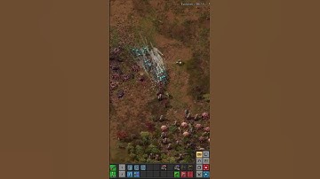 La puissance des Spidertrons #clips #gaming #games #factorio #spidertron