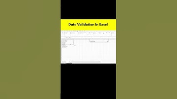 Excel Data Validation Trick 🔥 | Create Drop Down List from Another Sheet