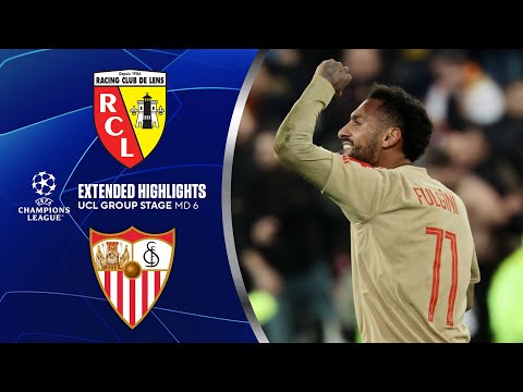 Lens vs. Sevilla: Extended Highlights | UCL Group Stage MD 6 | CBS Sports Golazo