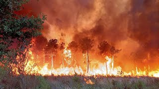 Les incendies continuent de ravager le sud-ouest de l'Europe