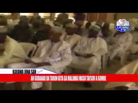Karawa Juna Sani: An Gudanar Da Taron Bita Ga Malamai Masu Tafsiri A Gombe newspaper mockup