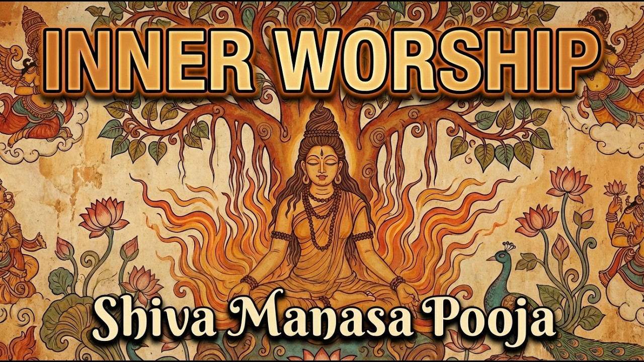 Sacred Shiva Manasa Pooja | Devine Mental Worship | Deep Devotional Focus