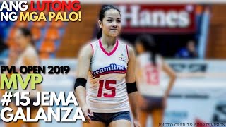 Ang Mga Malutong na Palo ni Jema Galanza | PVL Open 2019 MVP | Highlights | Creamline Cool Smashers