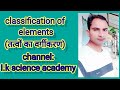 Classification of elements in hindi doberiener triads and newland Ka ashtak rule in simple words