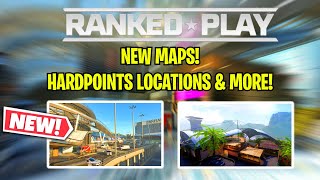 NEW MAPS COMING TO MW3 RANKED PLAY! (Hardpoint Locations, SnD sites & Control Points!)