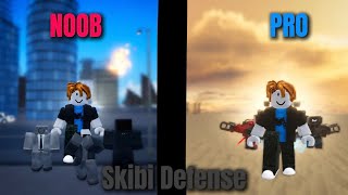 DAY 1 OF GOING FROM NOOB TO PRO IN SKIBI DEFENSE