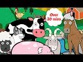 Farm Animals For Toddlers | Learn Counting and Colours