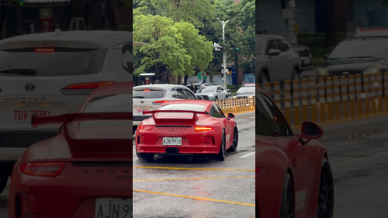 Supreme 風 Porsche 911 GT3|紅色大尾翼,存在感直接拉滿 縮圖