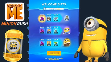Minion rush Kung Fu Stuart NEW FREE GIFT