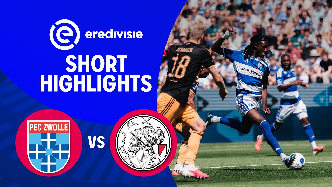 [Highlights] Dutch Eredivisie 202627  PEC Zwolle vs Ajax (09-08-69)