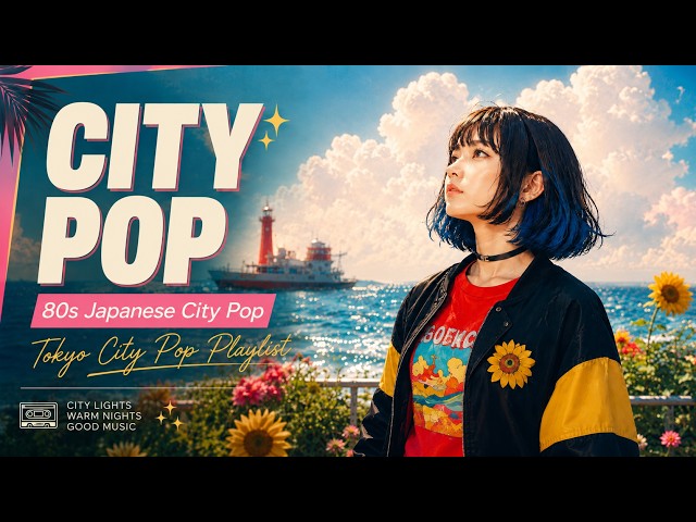 Japanese City Pop Playlist | Summer Room Vibes / 夏のシティポップ