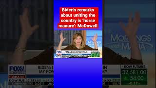 ‘Mornings with Maria’ panel rips Biden for wanting to ‘unite’ US after bashing GOP voters #shorts