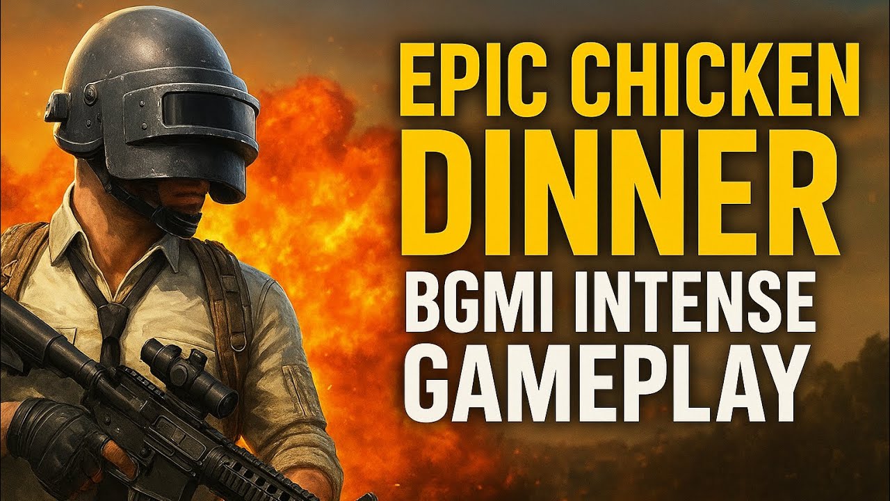 🏆 Epic Chicken Dinner | BGMI Intense Gameplay 🔥 - YouTube