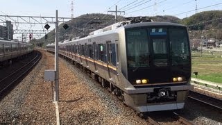 JR西 321系D38編成 普通京都行き @島本 2012/03/20