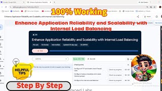 Enhance Application Reliability and Scalability with Internal Load Balancing #GSP216 #qwiklab