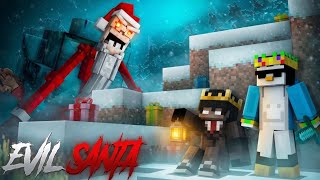 We Survived the SCARIEST Mutated Santa in Minecraft Ft. @1Alphaaa1  screenshot 2
